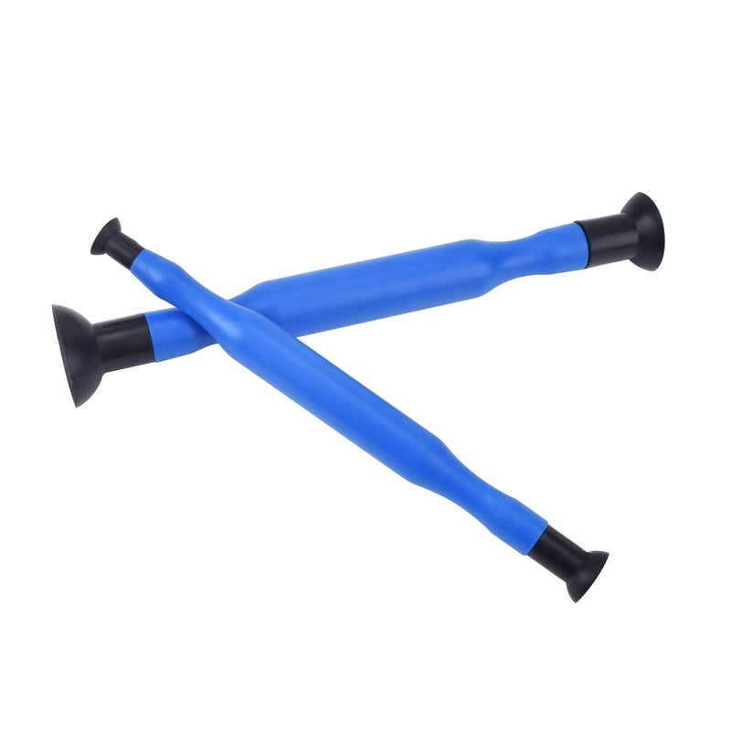 DEDC مجموعة أدوات طحن صمامات مزدوجة النهاية DEDC 2PCS مع أكواب شفط - Image 1